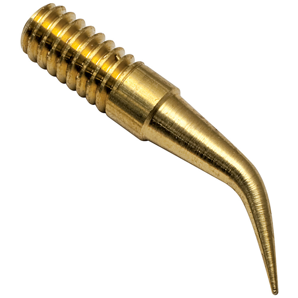 Bent Stencil Cutting Woodburning Tool Tip - main pic