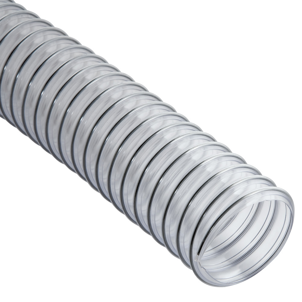 Clear Flexible Dust Collection Hose - 2-1/2'' Diameter - main pic
