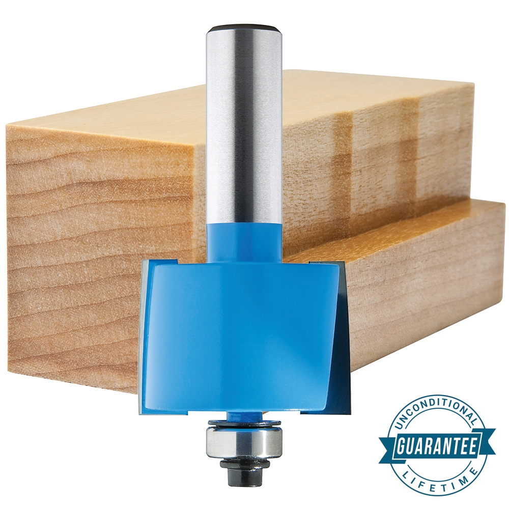 Rockler Rabbeting Router Bit Set - 1/2" Shank