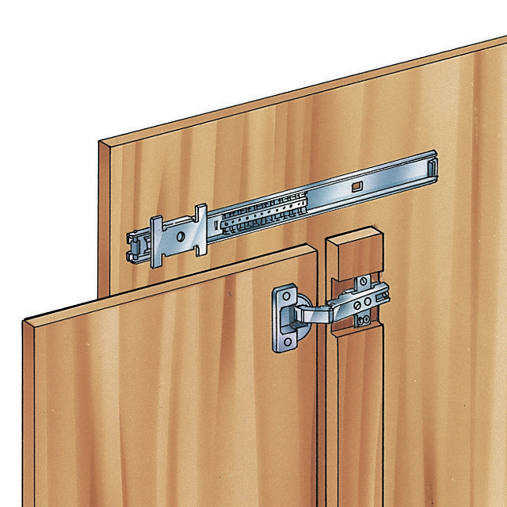Inset 35mm Hinges for Medium Duty Flipper Door Slides
