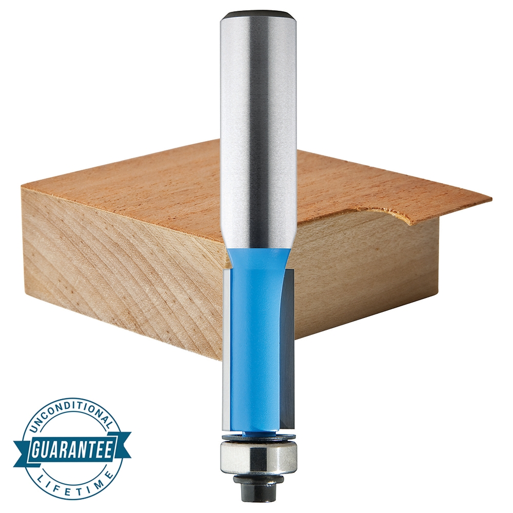 Rockler Piloted Flush Trim Router Bits - 1/4" Shank - main pic