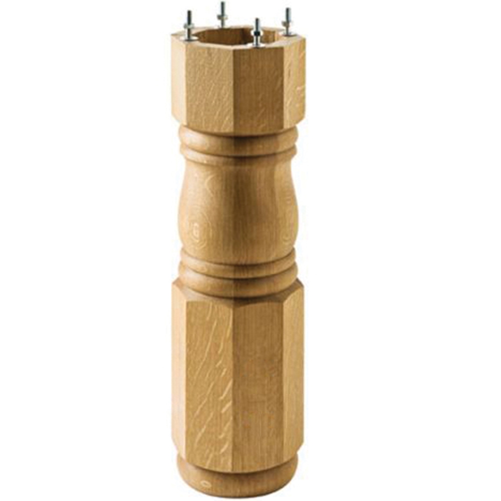 Oak Colonial Pedestal Base - main pic