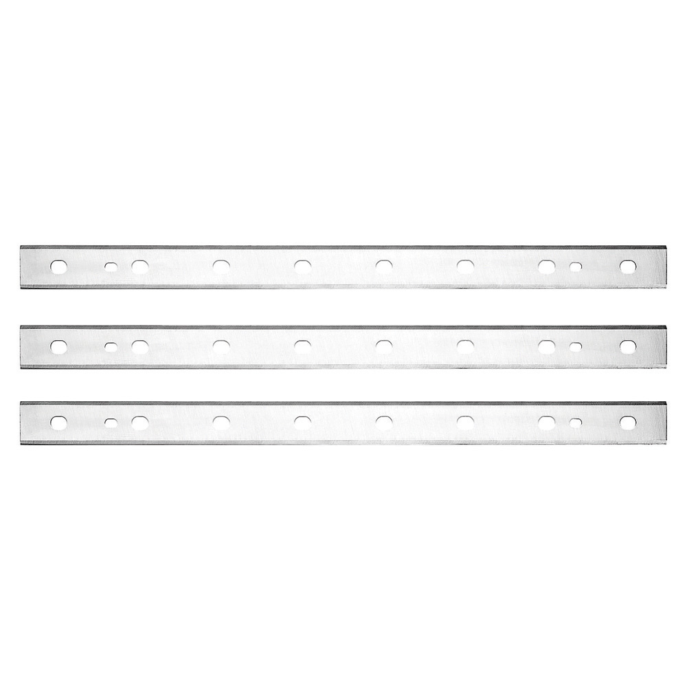 Three reversible blades come in each pack
