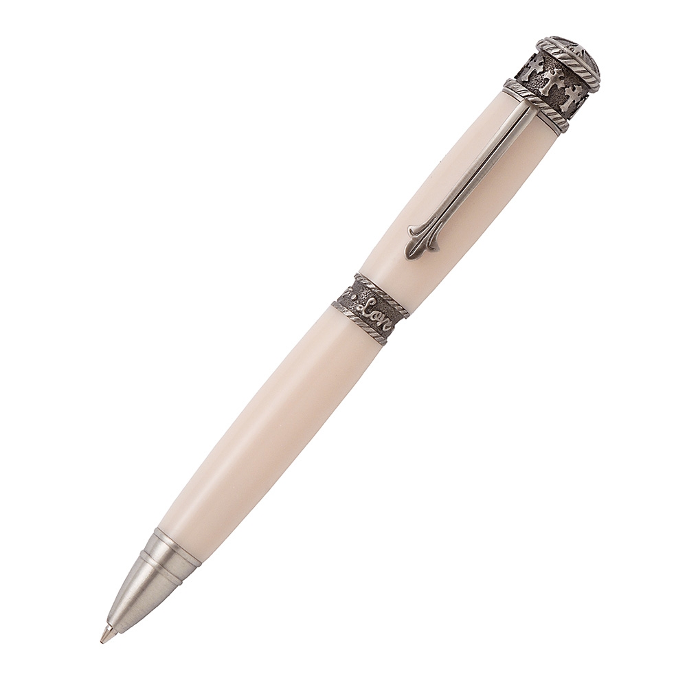 Faith-Hope-Love Twist Pen Hardware Kit, Antique Pewter - main pic