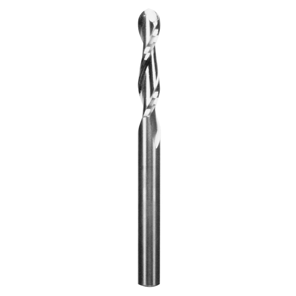 Freud #72-202 Ball-Nose Up-Cut Spiral Solid Carbide CNC Router Bit, 1/4'' Dia. x 1-1/8'' H x 1/4'' Shank - main pic