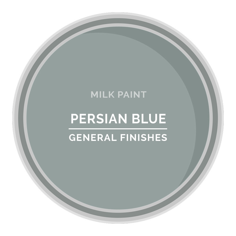 General Finishes Persian Blue Milk Paint, Pint - main pic