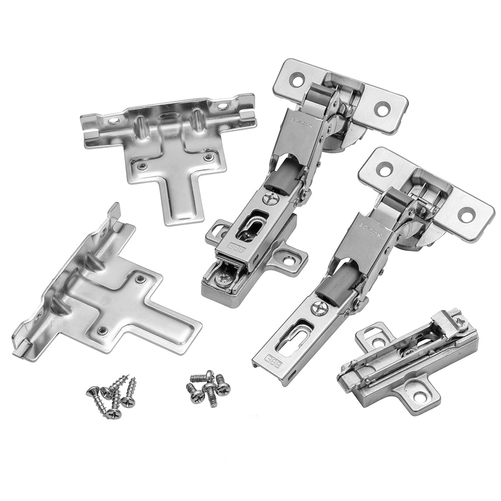 Salice Snap-Close 110&deg; 3/8'' Rabbeted Door Hinges, Face Frame