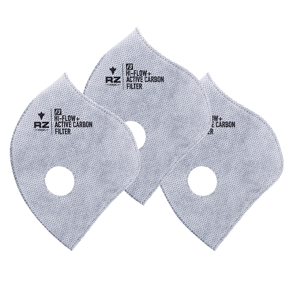 Medium F3 High-Flo Filter with Active Carbon, 3-Pack - main pic