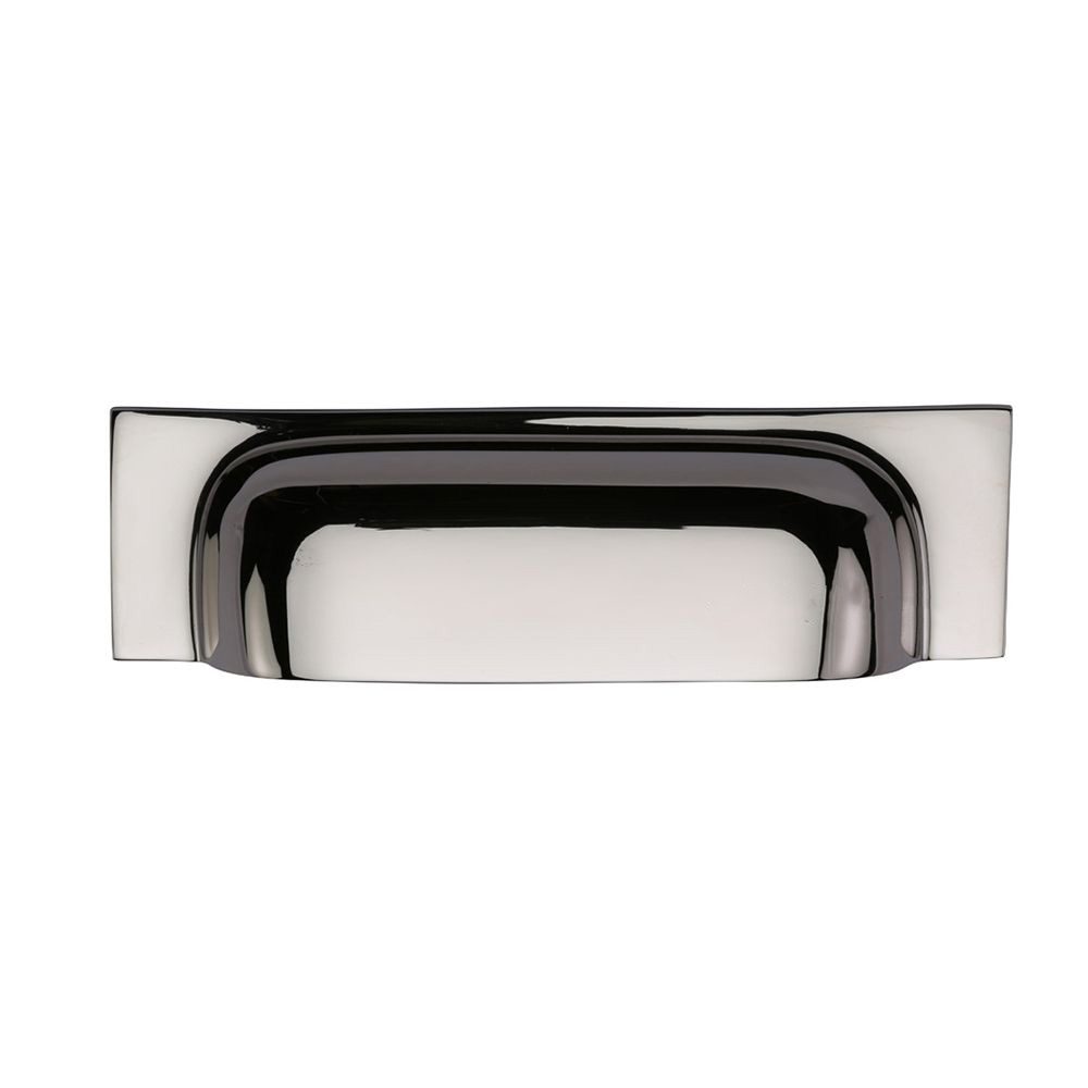5-5/8''  Industrial Cabinet Bin Pull, Polished Nickel - main pic