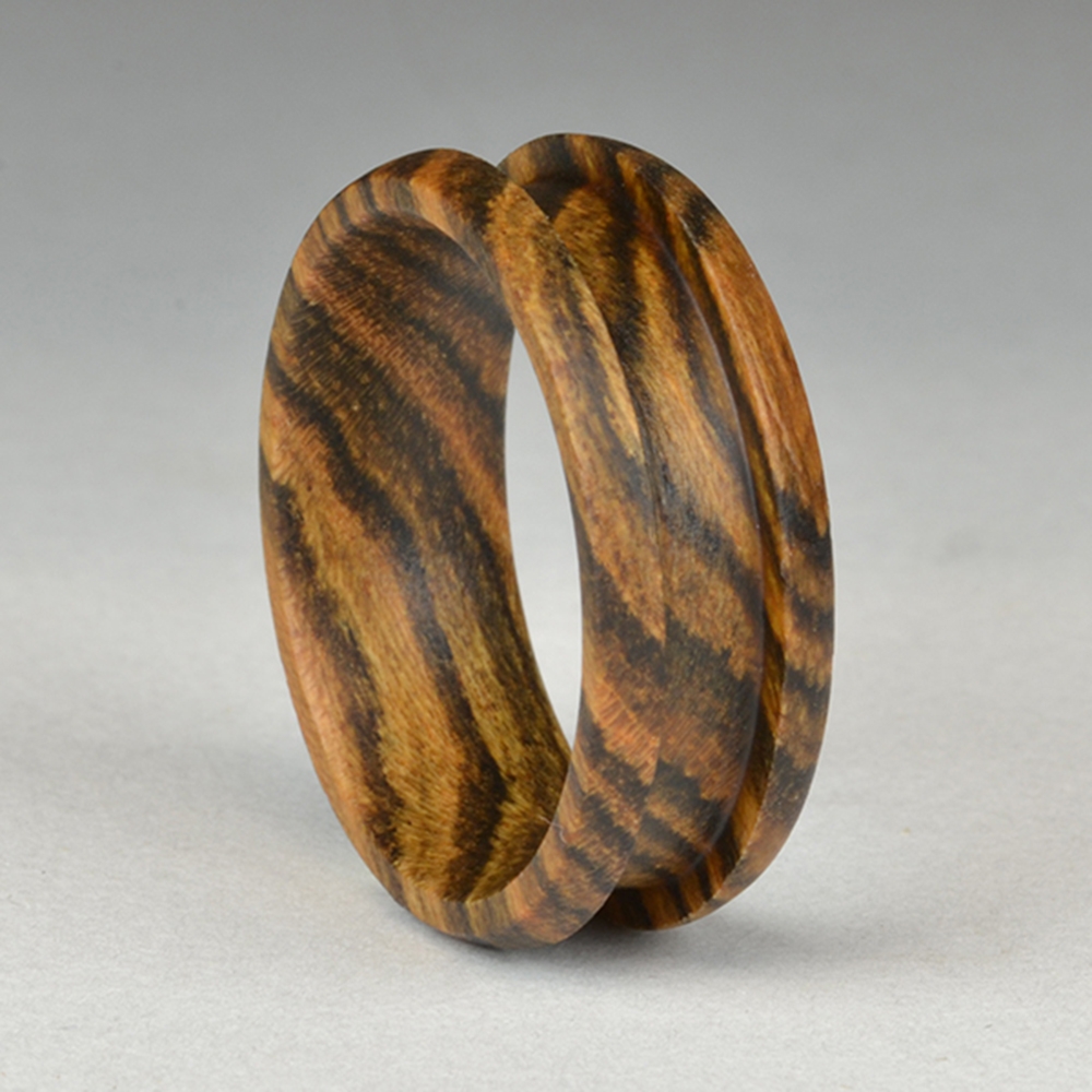 Bocote Hardwood Ring Core Blank, Size 13.5 - main pic