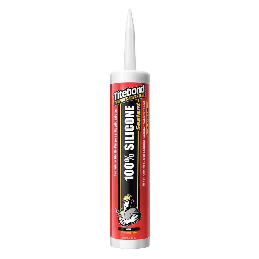 Titebond 100% Silicone Sealant, 10 oz. Tube - main pic