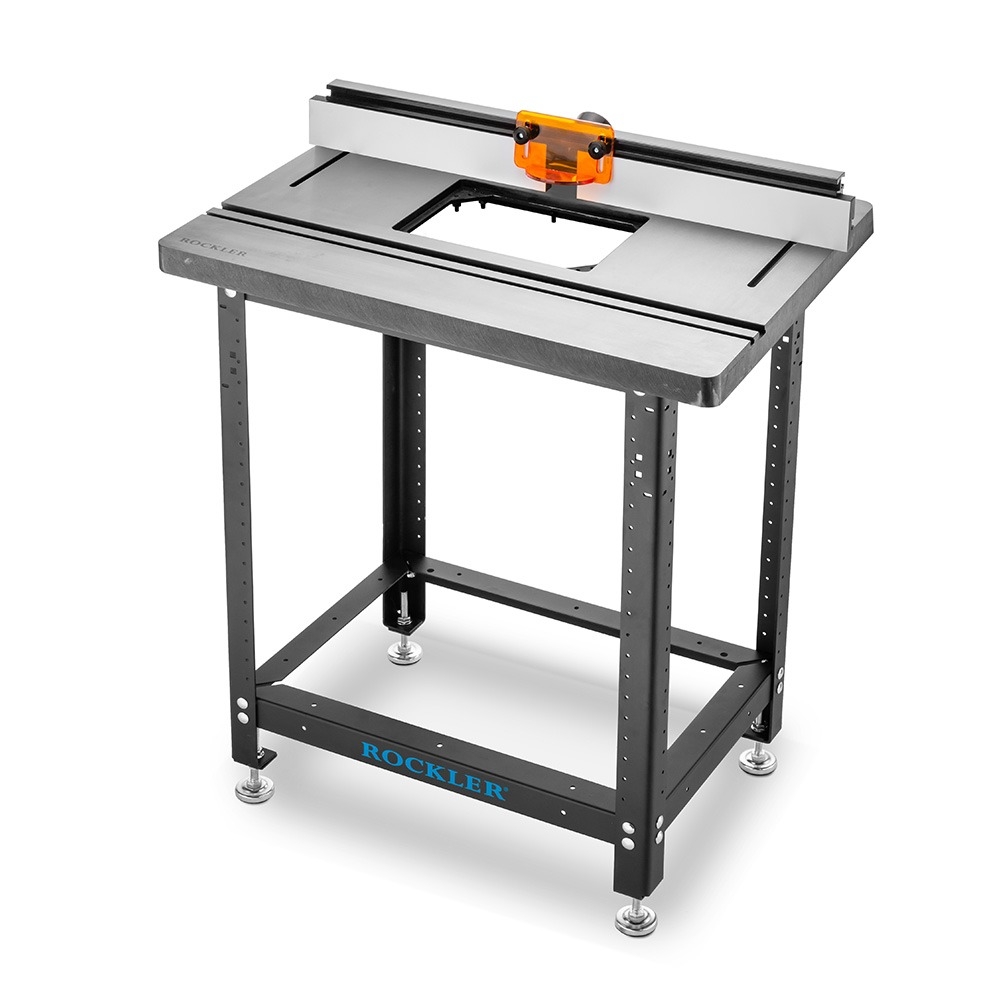  Rockler Cast Iron Router Table with Pro Fence and Rock-Steady Stand Value Pack - main pic