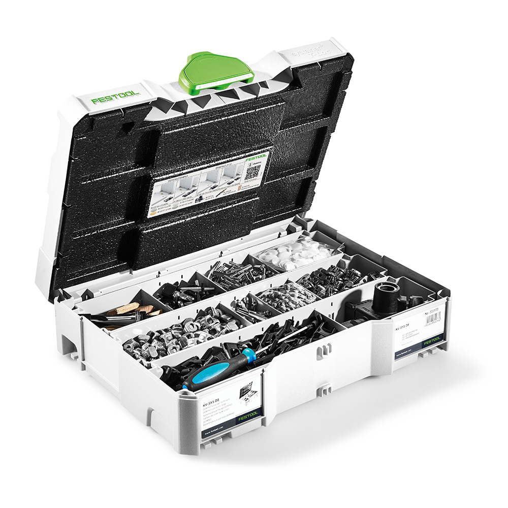 Festool Domino DF 500 Knock-Down Connector Set in Systainer (576797) - main pic