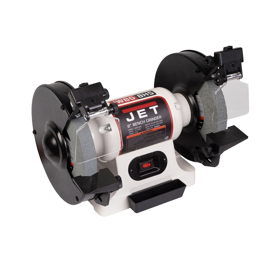 Jet Bench Grinder JWBG-8HS, 8'' Wheels - main pic
