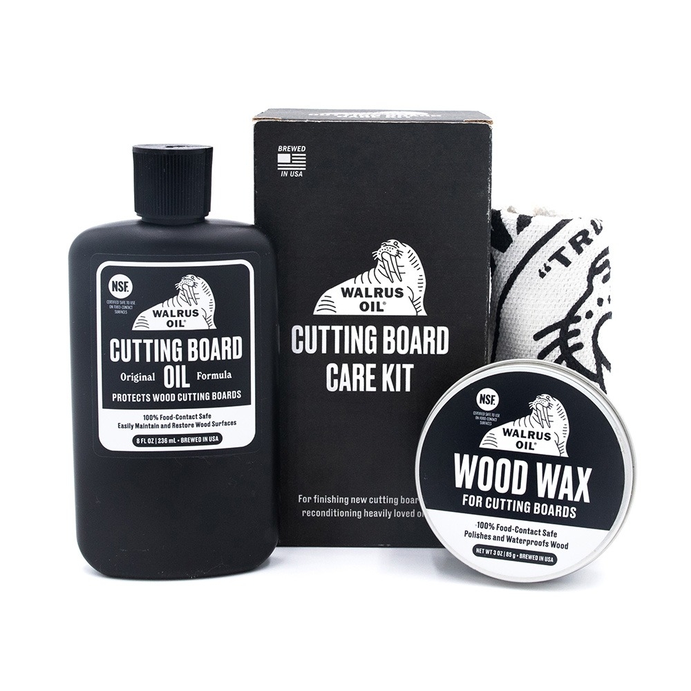 Walrus Oil Cutting Board Care Kit - main pic