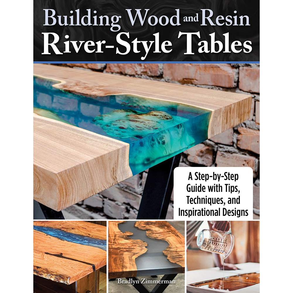 Building Wood and Resin River-Style Tables, Paperback Book - main pic