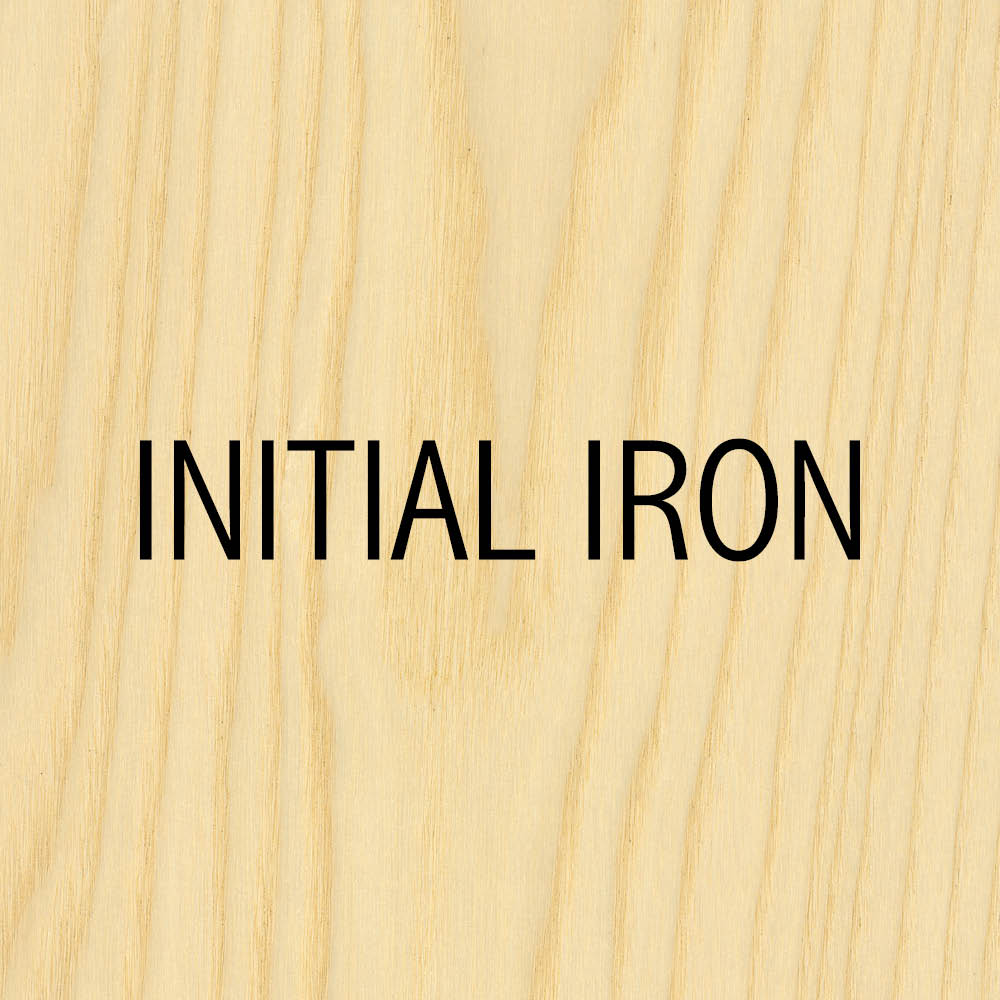 One-Line Initials Branding Iron, Head Only (for Torch-Heated Handle) - main pic