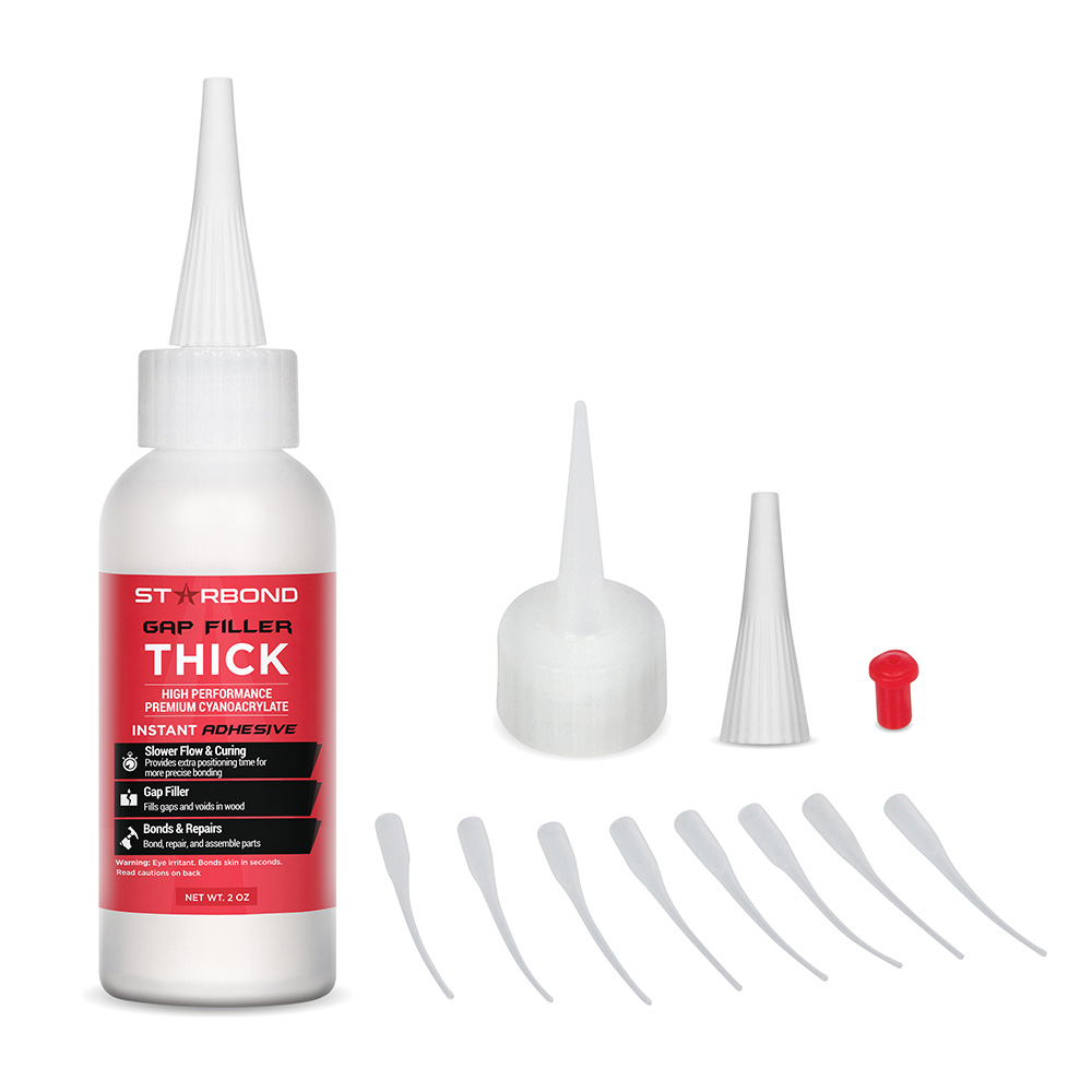 Starbond Gap-Filler Clear CA Glue, Thick Viscosity, 2 oz. - main pic
