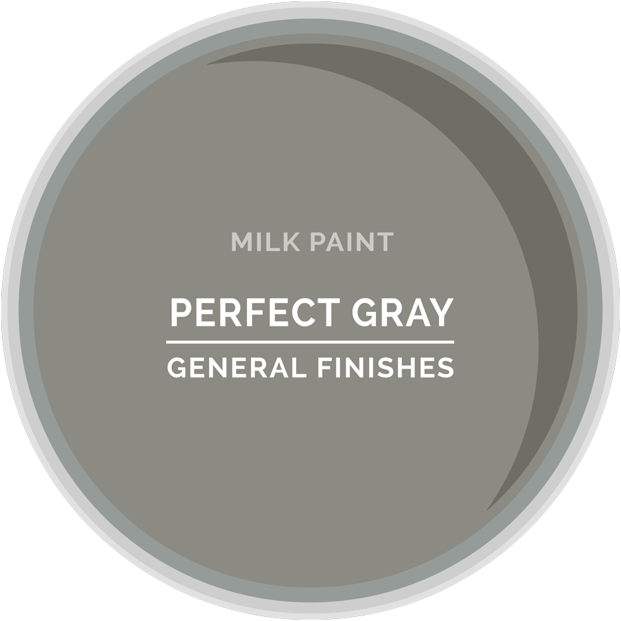 Perfect Gray General Finishes Milk Paint, Pint - main pic
