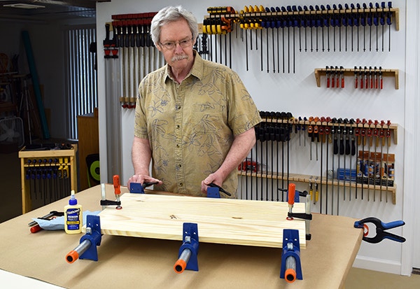 Clamp storage