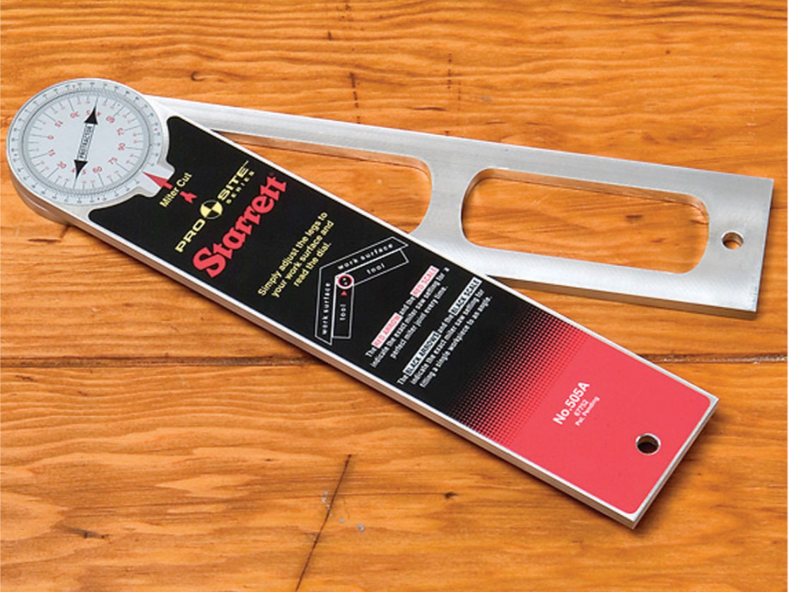 Starrett angle finder hand tool
