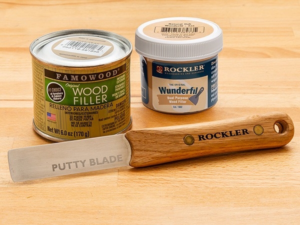 Wood filler type options