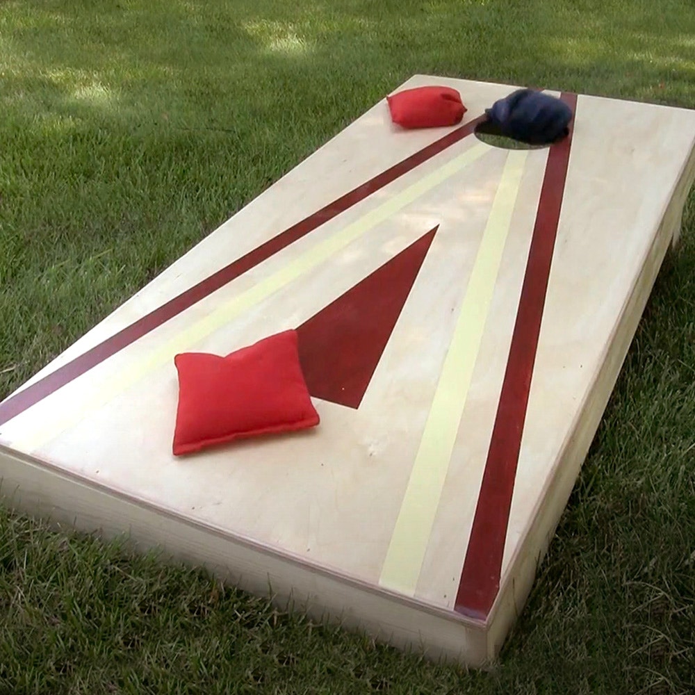 DIY Bean Bag Toss Game Set Plan