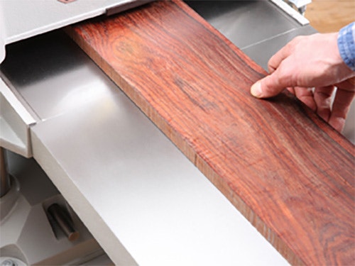 board run through planer