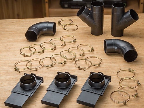 dust collection pieces