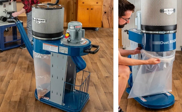 Dust Right 750 CFM Mobile Dust Collector