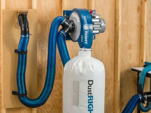 Rockler dust right 1250cfm wall mounted dust collector