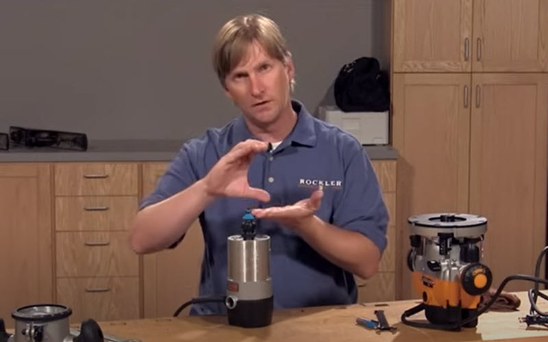 how to change a router bit