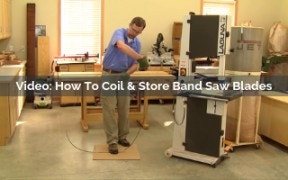 Video: How To Coil & Store Band Saw Blades