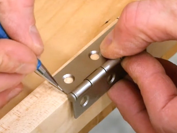 Install Butt Hinges
