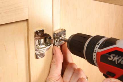 Install and Adjust Euro-Style Cabinet Hinges