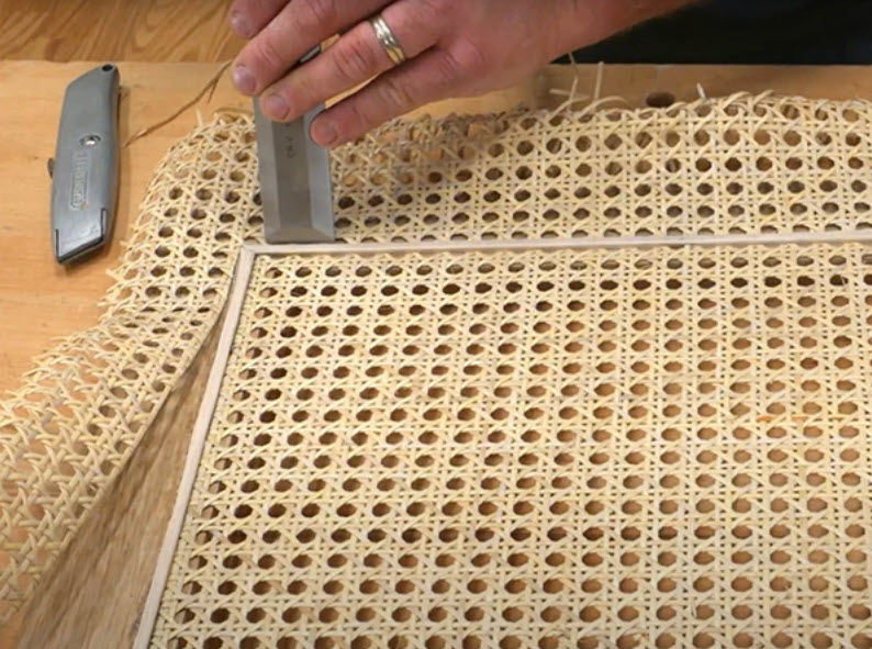 installing cane webbing