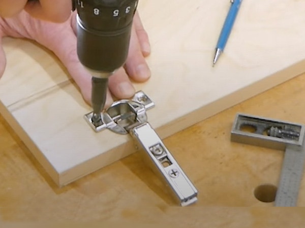 Install European Concealed Hinge