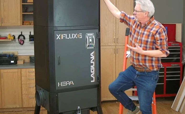 laguna x flux 5 hepa cyclone dust collector