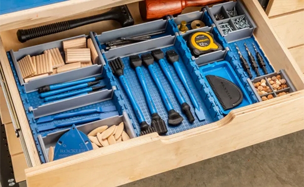 Organizing Drawers with the Lock Align System