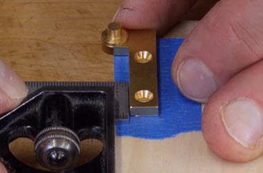 measuring hinge placement