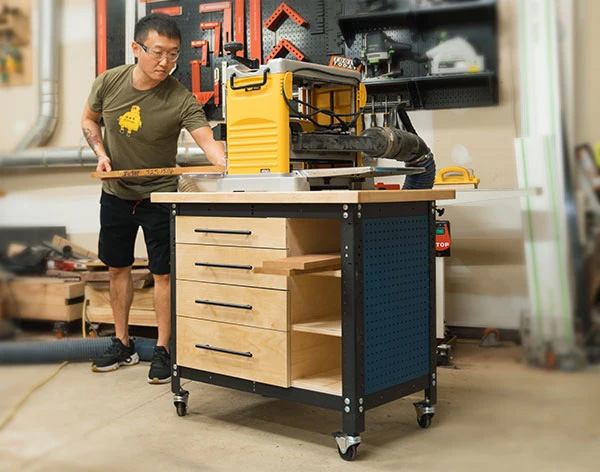 Bevelish Creations planer cart project