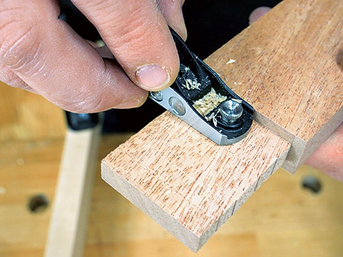 planing tenon joint