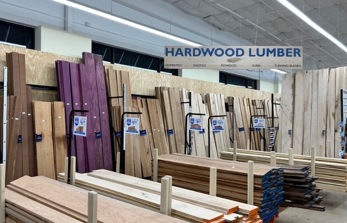 rockler hardware lumber selection