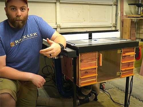 Video: Ultimate Router Table & Storage Cabinet