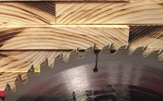 Getting Rid of Saw Blade Burns