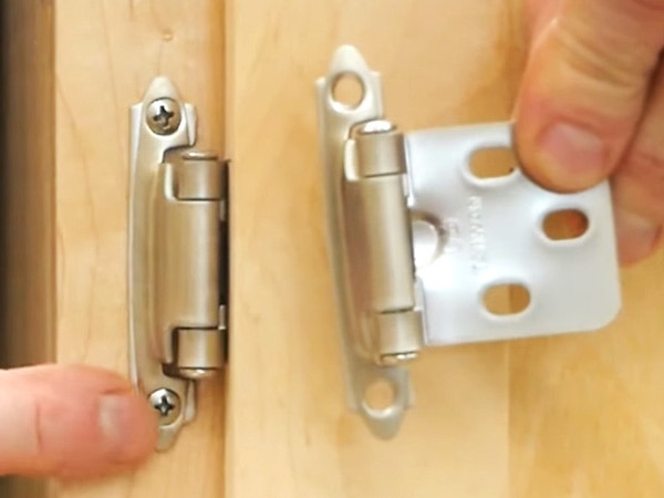 Install Semi-Concealed Hinges