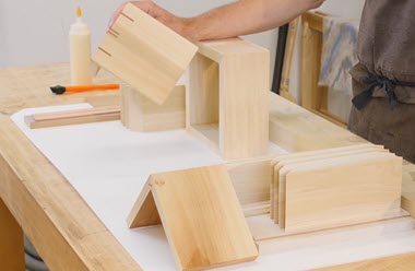 spline added to carcase miter