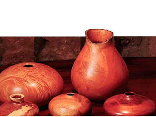 Turned vase projects made with hollowing techniques