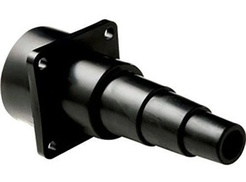 Rocker dust collector connection adapter