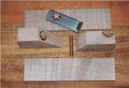 Plane parts layout